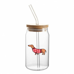 Банки с трубочкой