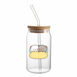 Банки з трубочкою