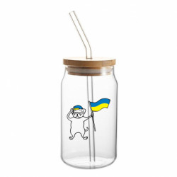 Банки с трубочкой