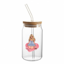 Банки с трубочкой