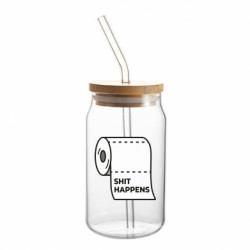 Банки с трубочкой