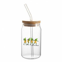 Банки с трубочкой