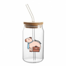 Банки с трубочкой