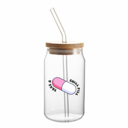 Банки с трубочкой