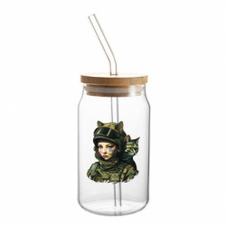 Банки з трубочкою