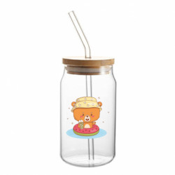 Банки з трубочкою