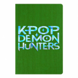 Блокнот А5 KPOP Demon Hunters logo - FATLINE Блокнот А5 KPOP Demon Hunters logo