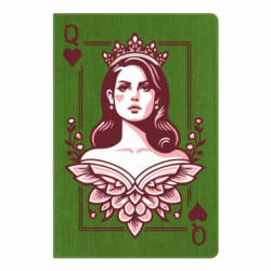 Блокнот А5 Lana Del Rey Карта - FATLINE Блокнот А5 Lana Del Rey Карта