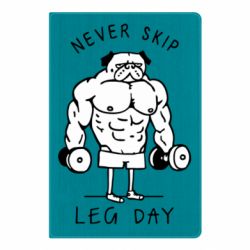 Блокнот А5 Never Skip Leg Day