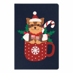 Блокнот А5 Новорічний Йорк у чашці - FATLINE Блокнот А5 Новорічний Йорк у чашці