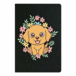 Блокнот А5 Собака флорист в цветках - FATLINE Блокнот А5 Собака флорист в цветках