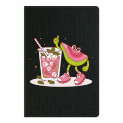 Блокнот А5 Розовая Гуава с освежающим коктейлем - FATLINE Блокнот А5 Розовая Гуава с освежающим коктейлем