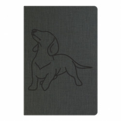 Блокнот А5 Такса Минималистичный Арт - FATLINE Блокнот А5 Такса Минималистичный Арт