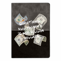 Блокноты двухцветные