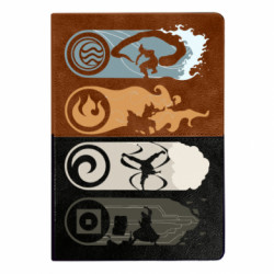 Блокноты двухцветные