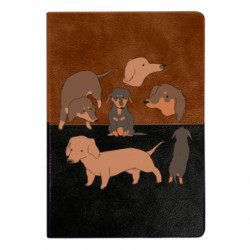 Блокноты двухцветные