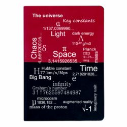 Блокнот двухцветный Главные Константы Вселенной - FATLINE Блокнот двухцветный Главные Константы Вселенной