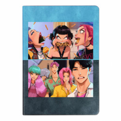 Блокноты двухцветные