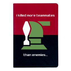 Блокноты двухцветные