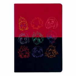 Блокноты двухцветные