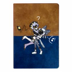 Блокноты двухцветные