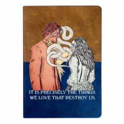 Блокноты двухцветные