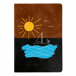 Блокноты двухцветные