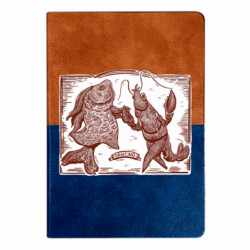 Блокноты двухцветные