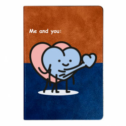 Блокноты двухцветные