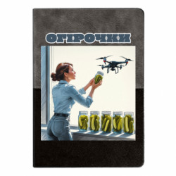 Блокноты двухцветные