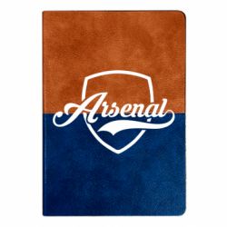 Блокнот двоколірний Arsenal shield logo - FATLINE Блокнот двоколірний Arsenal shield logo