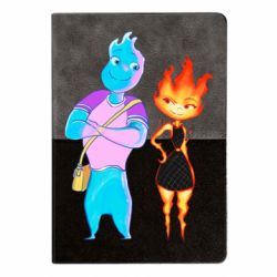 Блокноты двухцветные