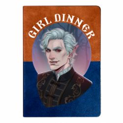 Блокнот двухцветный Girl dinner - FATLINE Блокнот двухцветный Girl dinner