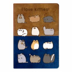 Блокнот двухцветный I Love Kitties! - FATLINE Блокнот двухцветный I Love Kitties!