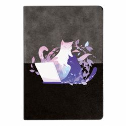 Блокноты двухцветные