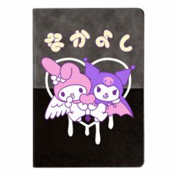 Блокнот двухцветный Kuromi and My Melody - FATLINE Блокнот двухцветный Kuromi and My Melody
