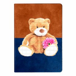Блокнот двухцветный Мягкий мишка - FATLINE Блокнот двухцветный Мягкий мишка