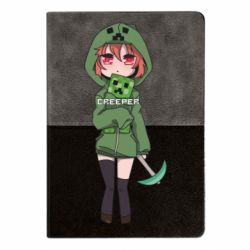 Блокнот двухцветный Minecraft anime - FATLINE Блокнот двухцветный Minecraft anime