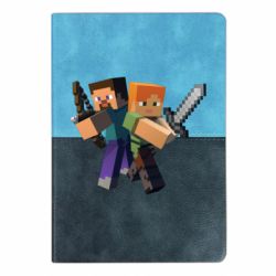 Блокнот двухцветный Minecraft Fan Art - FATLINE Блокнот двухцветный Minecraft Fan Art