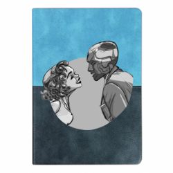 Блокноты двухцветные