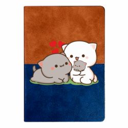 Блокноты двухцветные