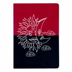 Блокноты двухцветные