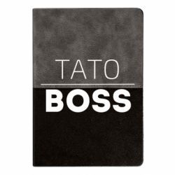 Блокнот двухцветный Папа Boss - FATLINE Блокнот двухцветный Папа Boss
