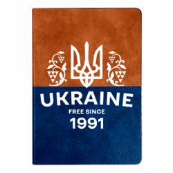 Блокнот двухцветный Ukraine Free Since 1991 - FATLINE Блокнот двухцветный Ukraine Free Since 1991