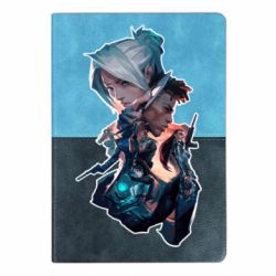 Блокноты двухцветные