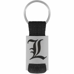 Брелок для ключей Death Note minimal logo - FATLINE Брелок для ключей Death Note minimal logo