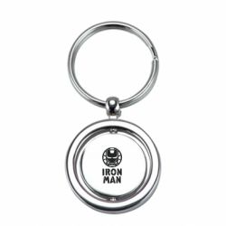 Брелок металевий Iron man text - FATLINE Брелок металевий Iron man text