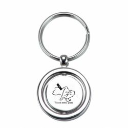 Брелки металеві