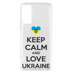 Чехол из раздела KEEP CALM Keep calm and love для Huawei P Smart 2021