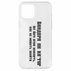 Чехол из раздела Бандера Степан Андреевич Бандера как для Apple iPhone 12 Pro Max - FATLINE Чехол из раздела Бандера Степан Андреевич Бандера как для Apple iPhone 12 Pro Max